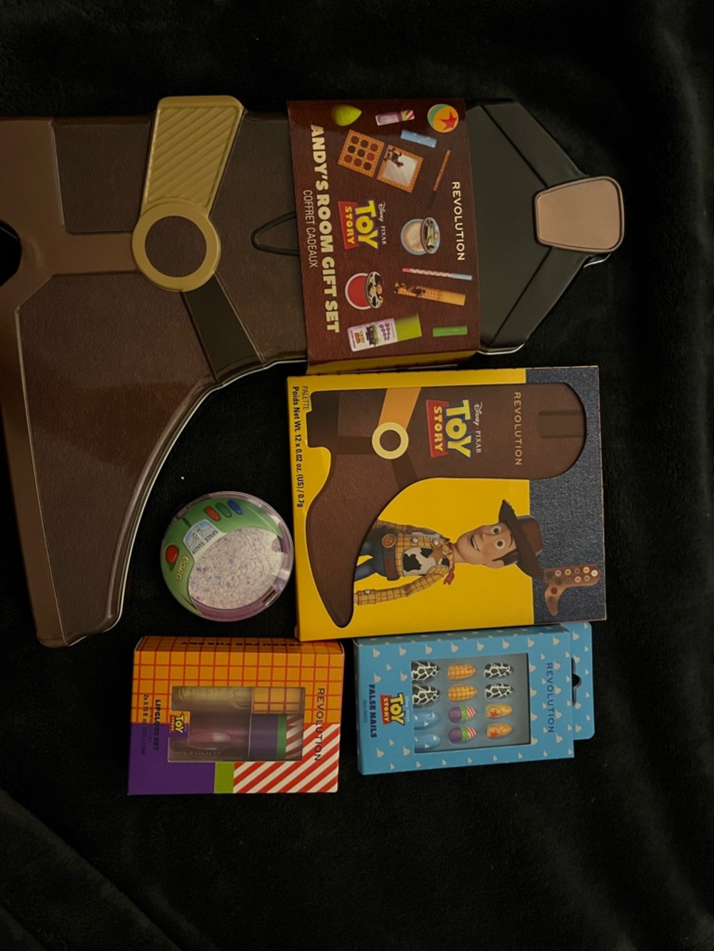 Toy Story Woody Cosmetic Gift Set - Brown & Yellow